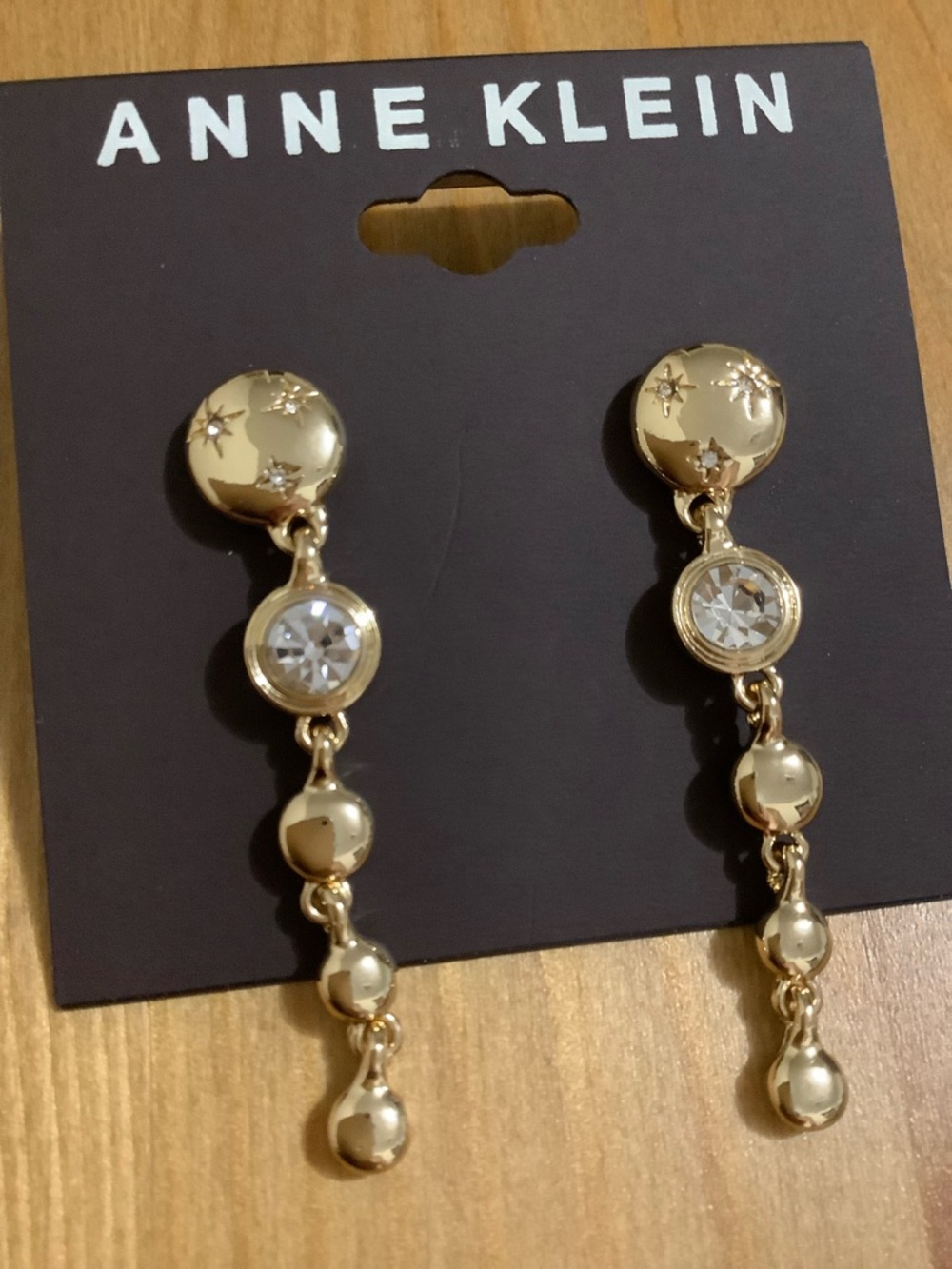 Anne Klein earrings - Picture 2 of 4
